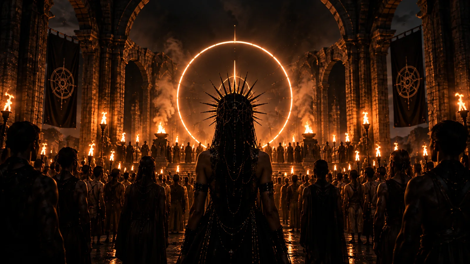A ritual gathering imagined for Circus Coliseum